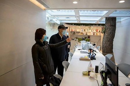 北京市司法局党委书记苗林到衡宁所检查调研疫情防控工作(图2)