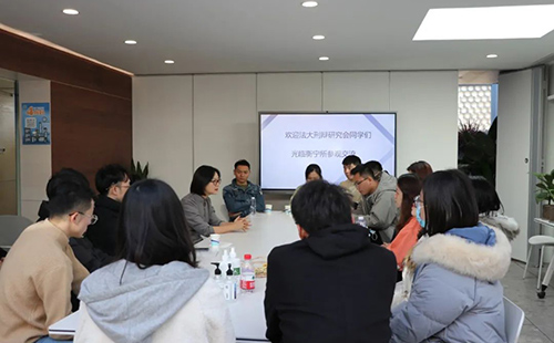 中国政法大学刑辩研究会同学到衡宁所参观交流(图5)