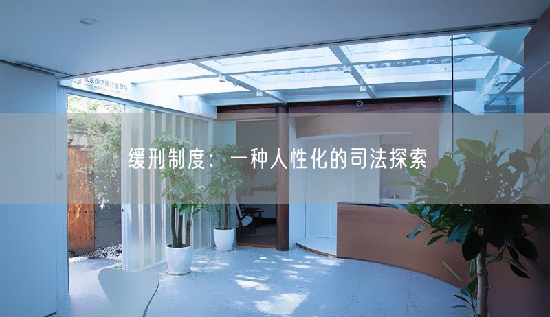 缓刑制度：一种人性化的司法探索(图1)